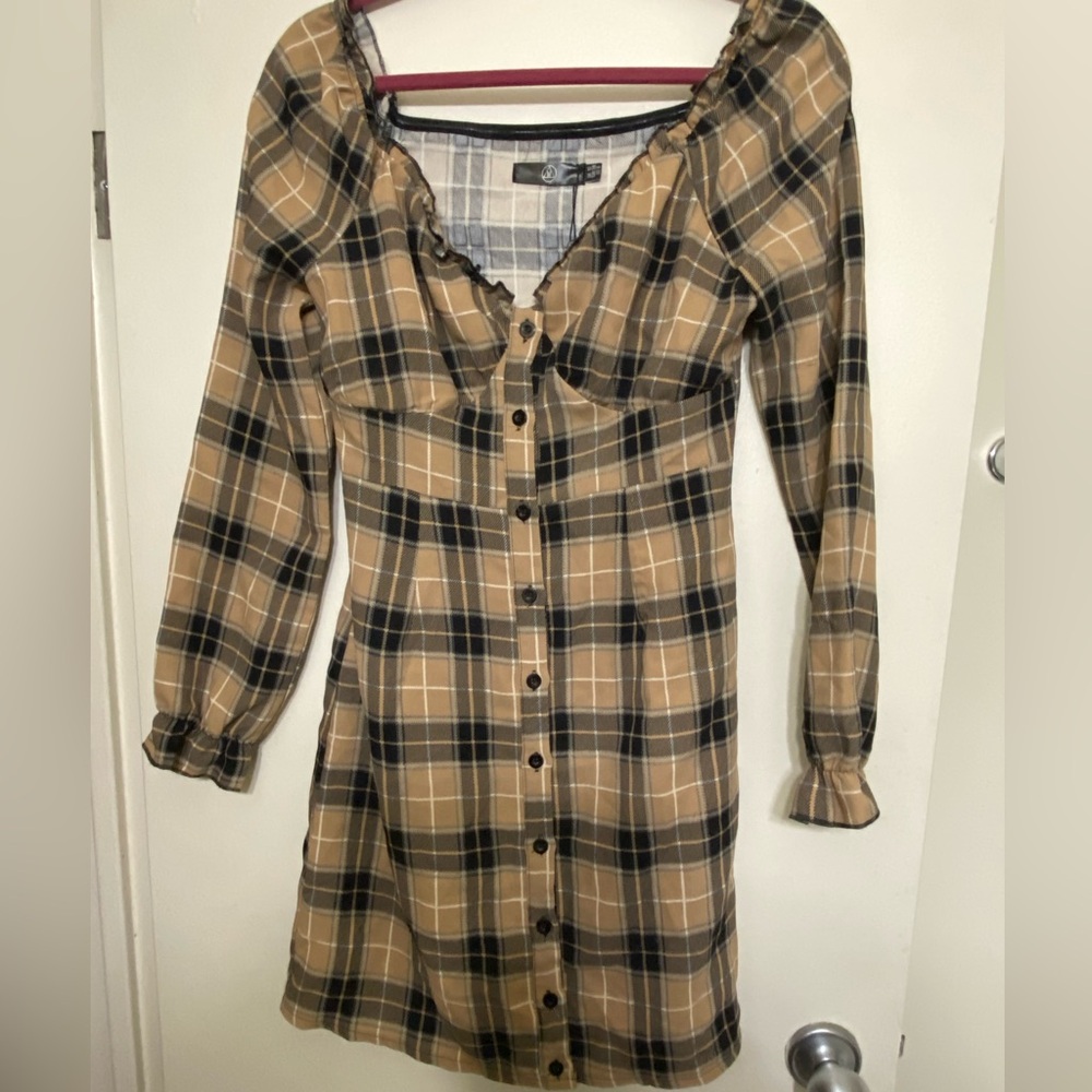 New plaid dress